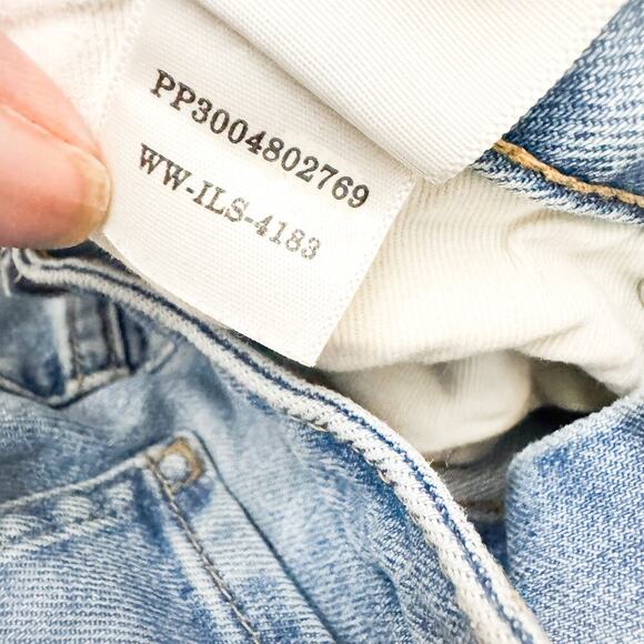Everlane The Cheeky Jean Light Wash Denim Jeans Size 26 Crop - Picture 6 of 9